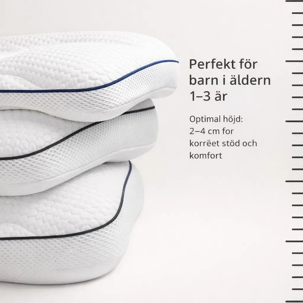 DrömNacke – Ergonomisk barnkudde för lugnare sömn