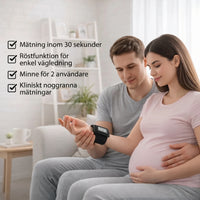PulseCheck Pro – Mät ditt blodtryck tydligt och utan tvivel