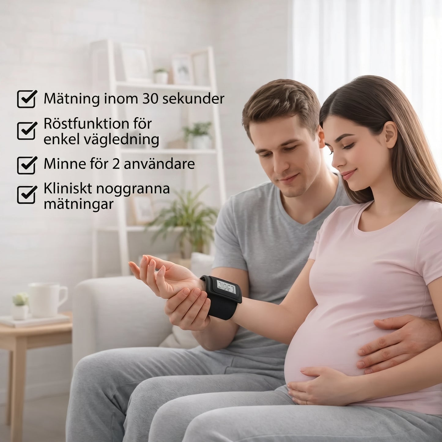 PulseCheck Pro – Mät ditt blodtryck tydligt och utan tvivel