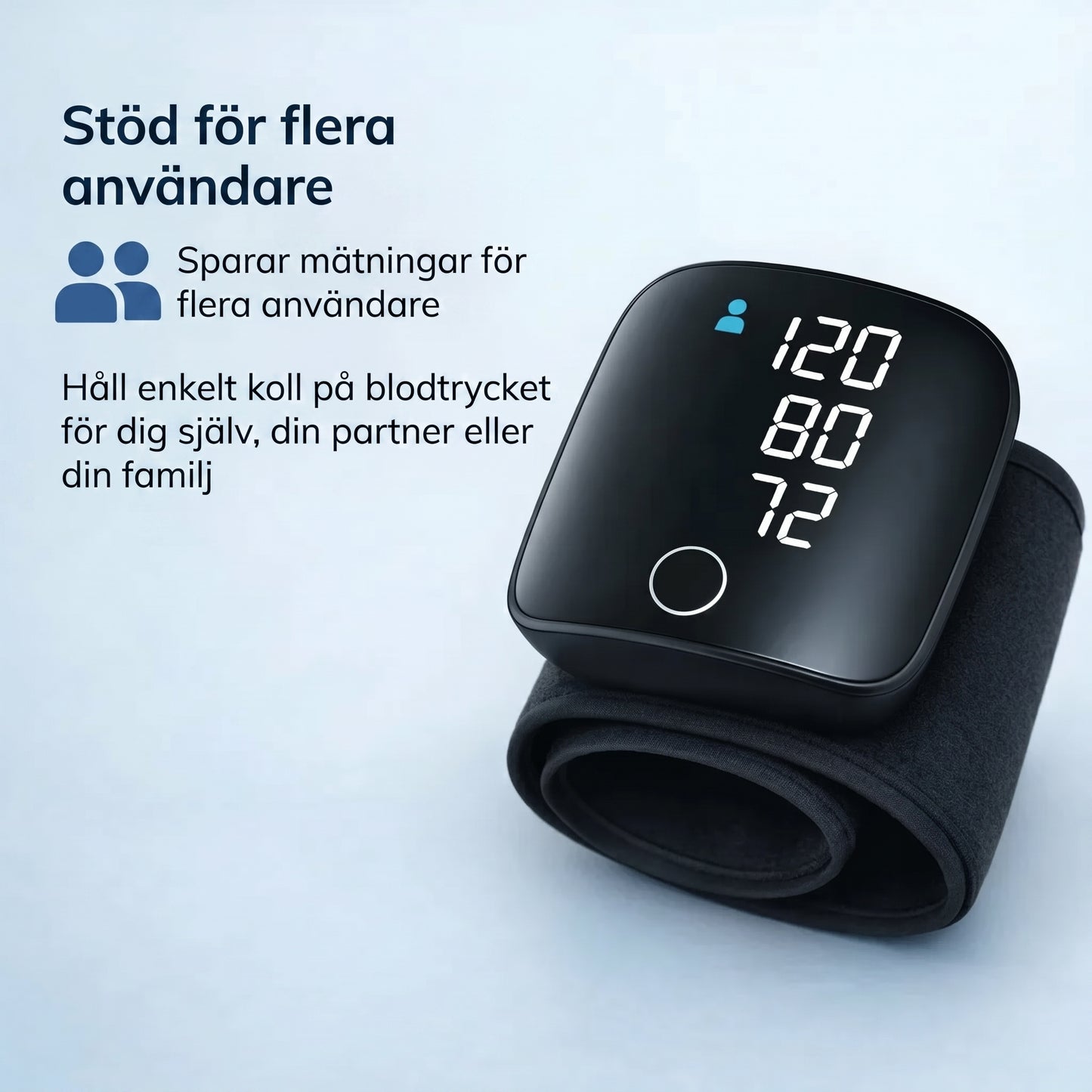 PulseCheck Pro – Mät ditt blodtryck tydligt och utan tvivel