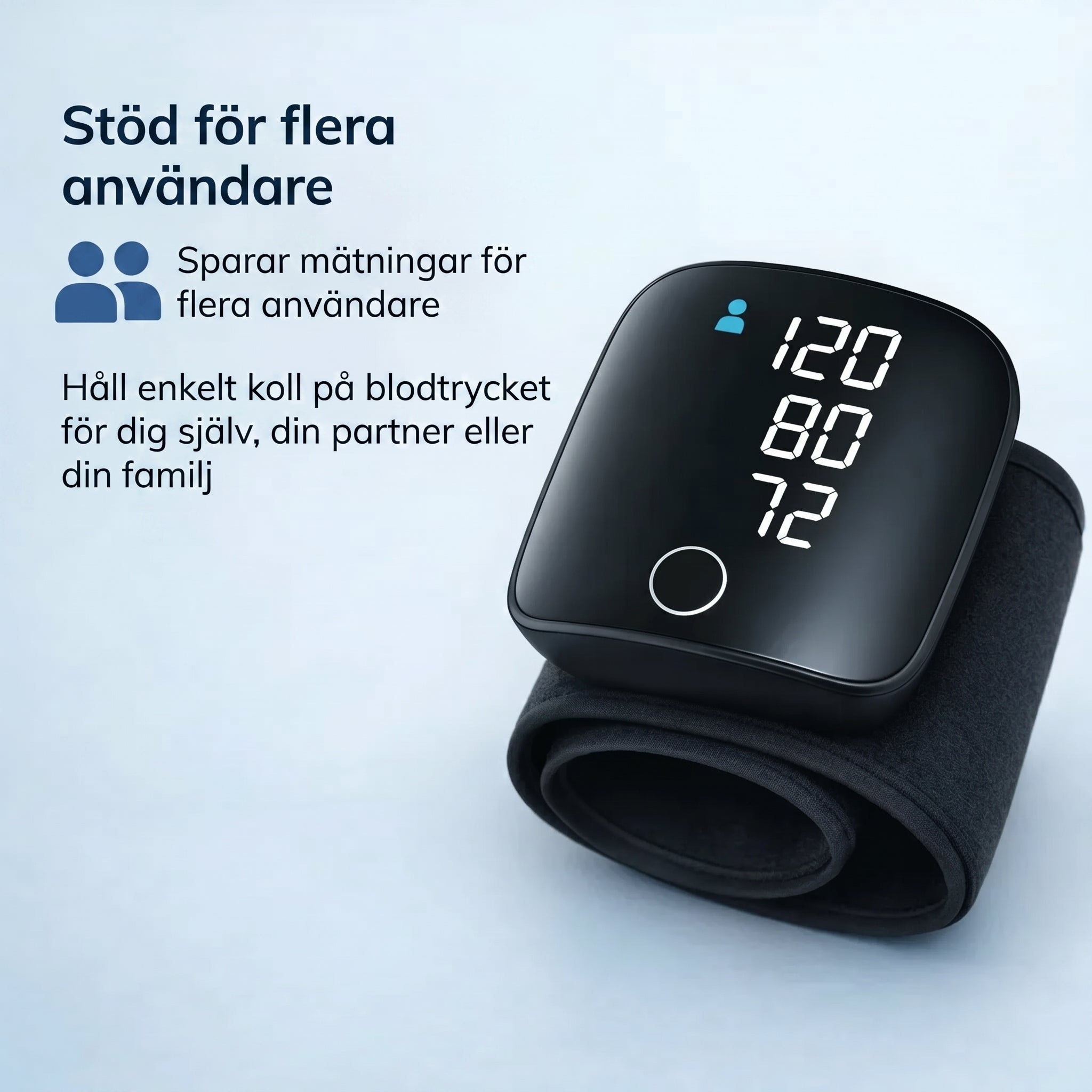 PulseCheck Pro – Mät ditt blodtryck tydligt och utan tvivel