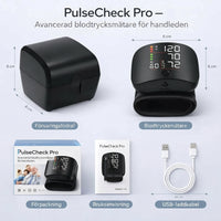PulseCheck Pro – Mät ditt blodtryck tydligt och utan tvivel