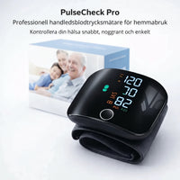 PulseCheck Pro – Mät ditt blodtryck tydligt och utan tvivel
