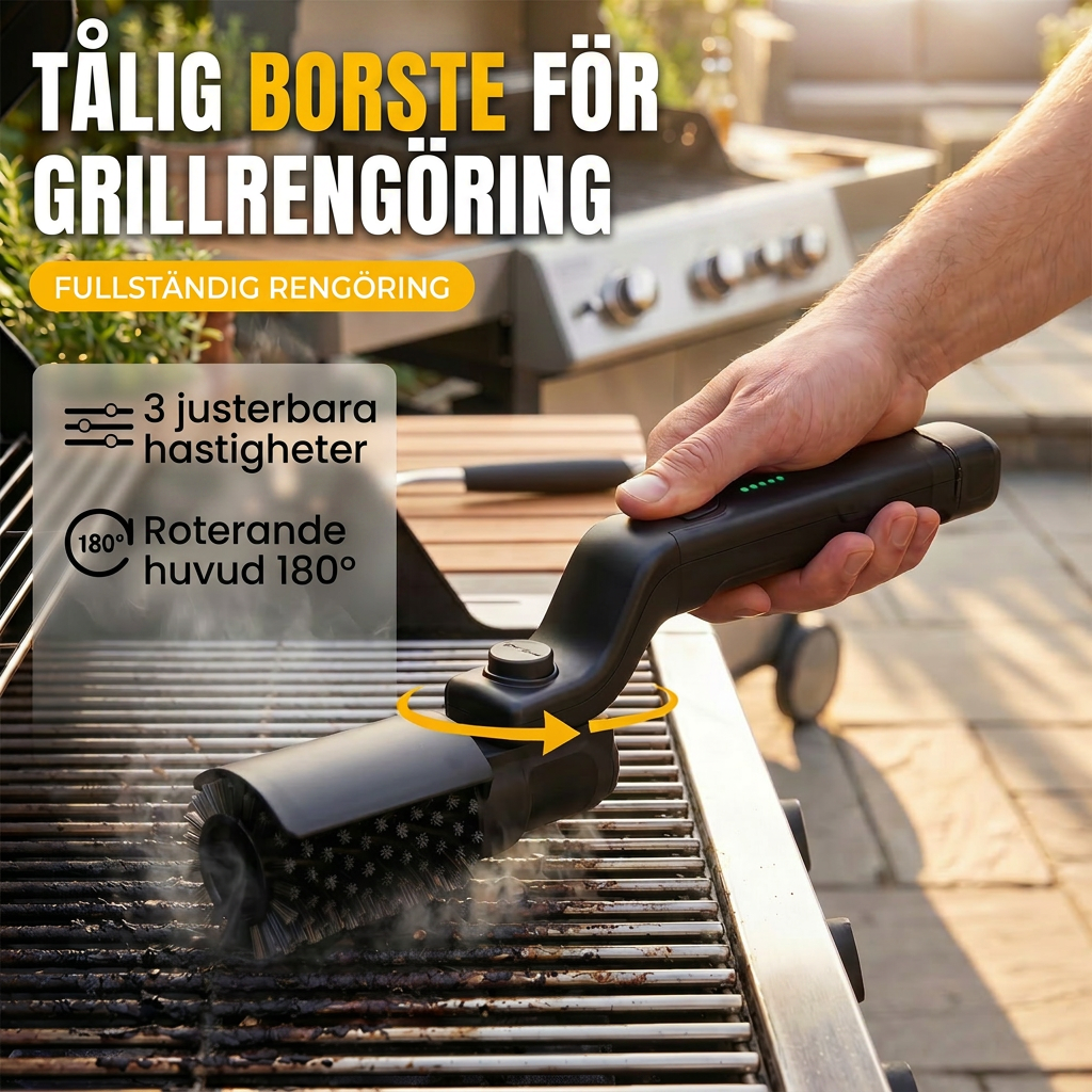 Grillblänk — Ren grill på minuter, utan skrubbning