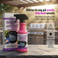 Grillfräsch — Inbränt fett bort på minuter