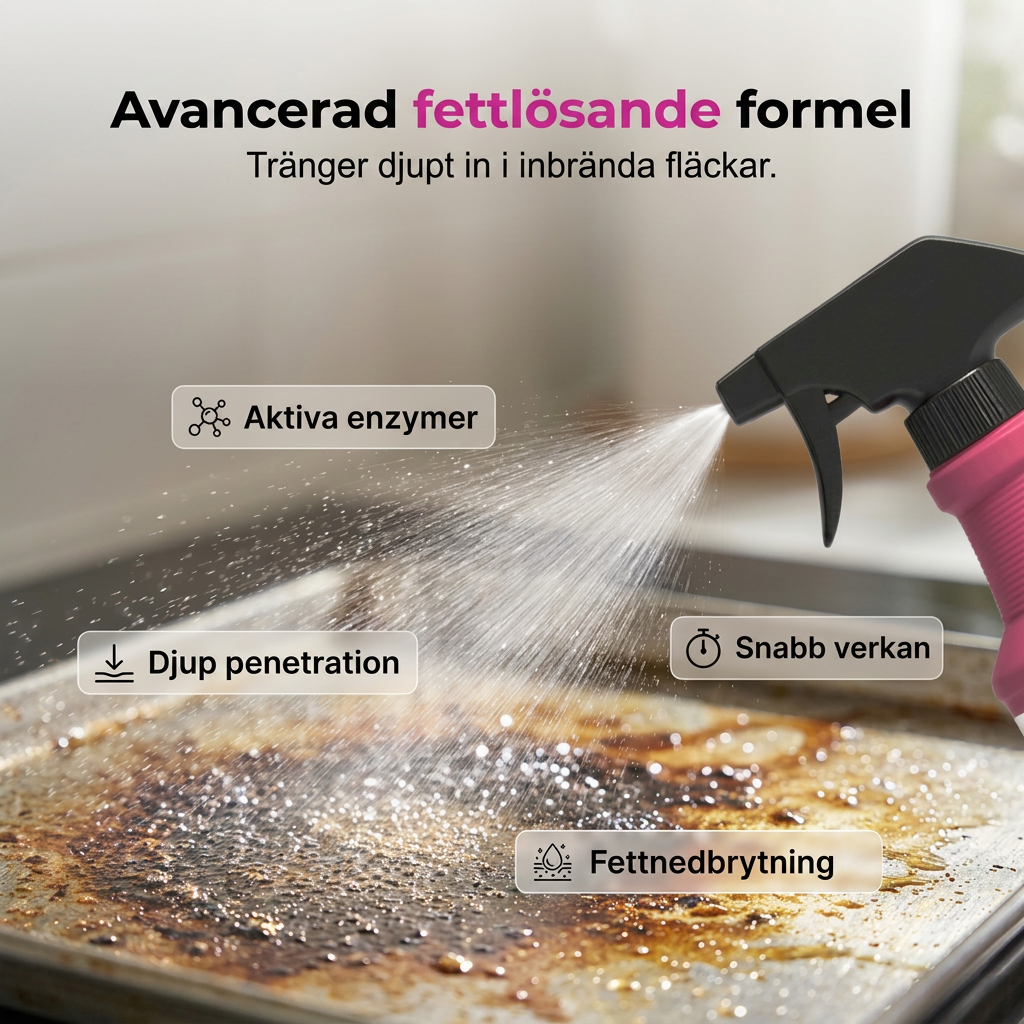 Grillfräsch — Inbränt fett bort på minuter