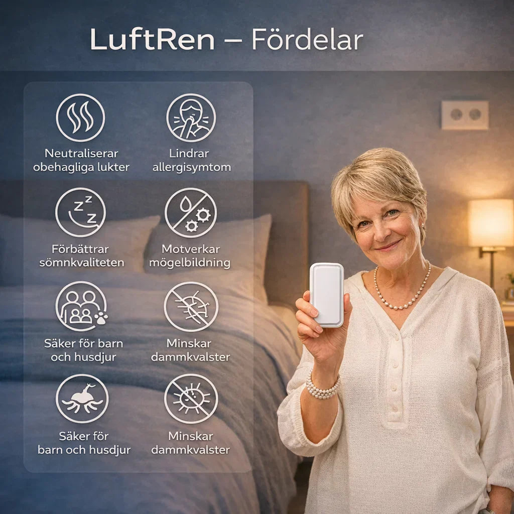 LuftRen – Renare luft för lättare andning hemma