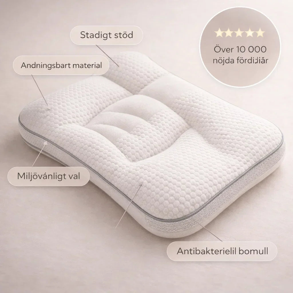 DrömNacke – Ergonomisk barnkudde för lugnare sömn